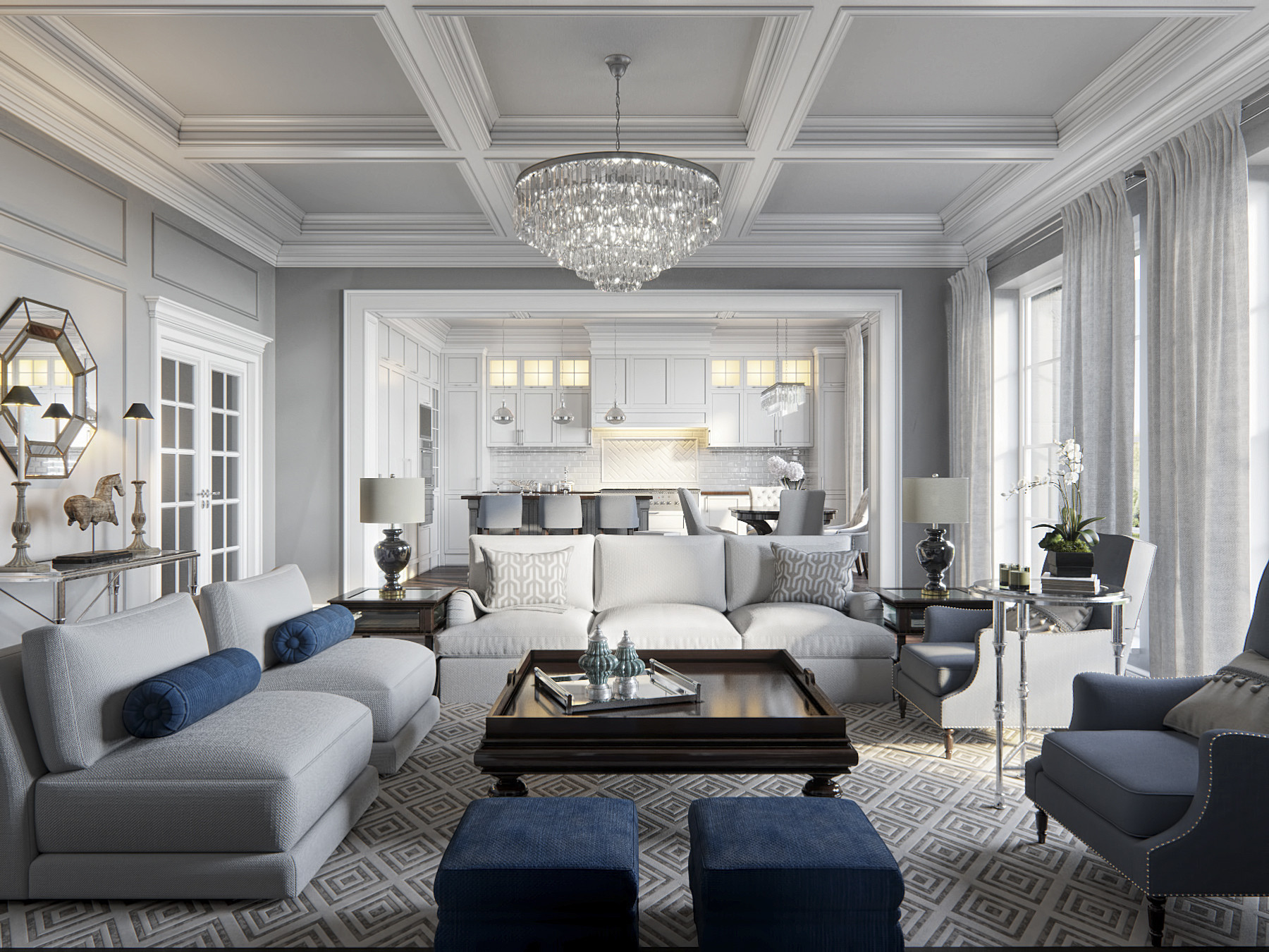 Фото 13 — Эксклюзивный дизайн интерьера квартиры